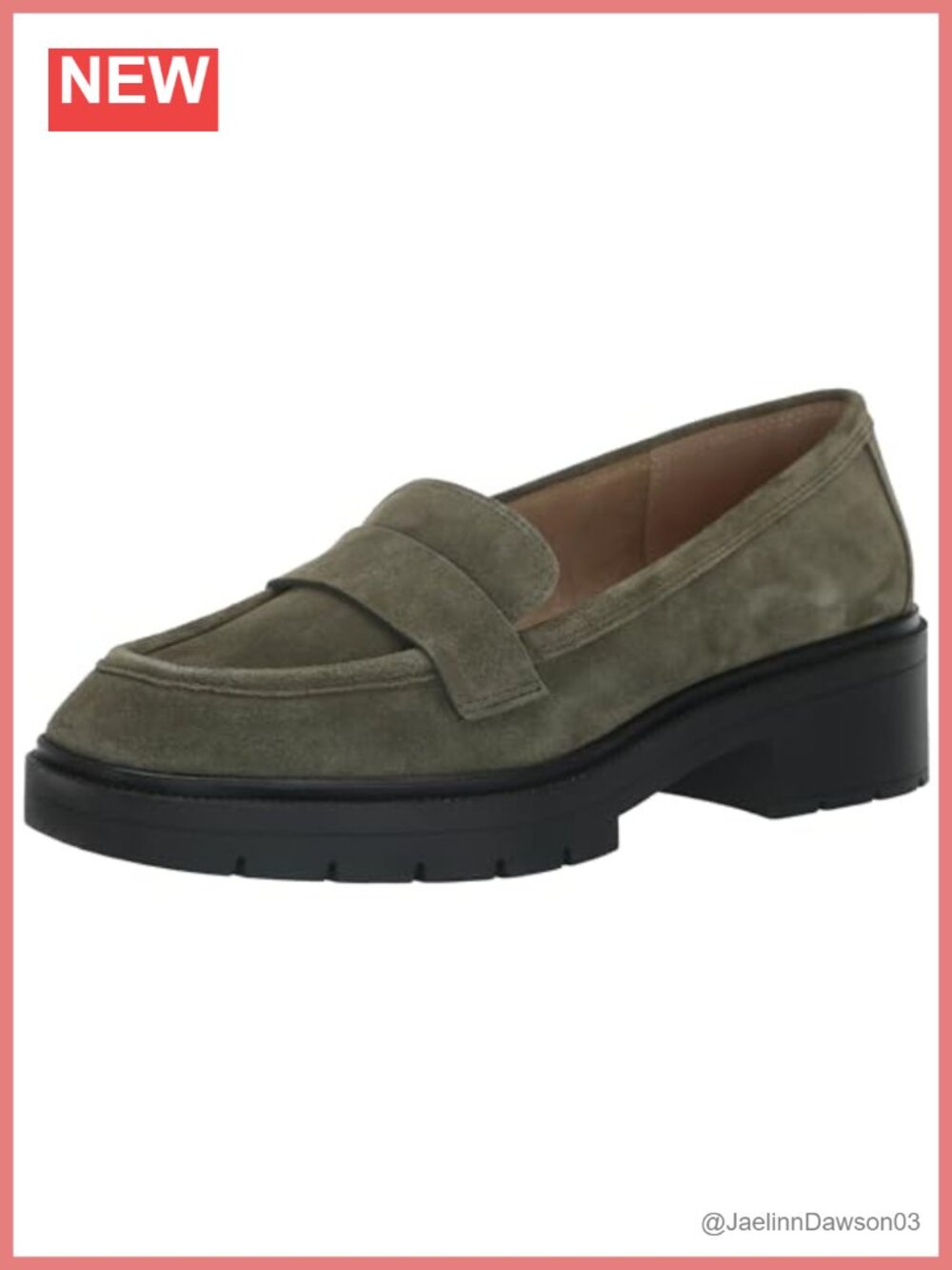 NYDJ Women's Heidi Suede Loafers Memory Foam Comfort Slip-On Suede Shoes